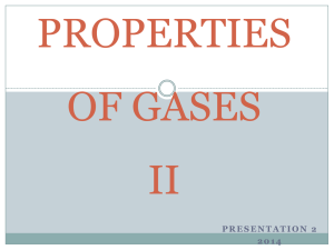 properties of gases ii - Bremen High School District 228