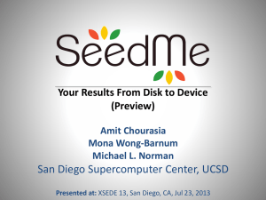 Seed Me: Your Results From Disk to Device