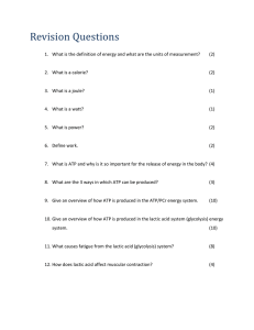 SHMD 339 Revision Questions Unit 1 & 2