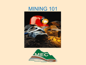 mining 101 - Minerals Education Coalition