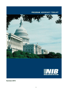 Advocacy Toolkit - National Industries for the Blind