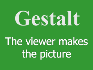 Gestalt - City of Bath College Moodle