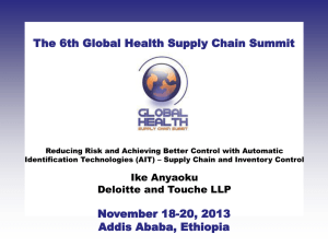File - 6th Global Health Supply chain summit