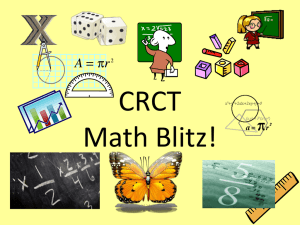 Math Madness/CRCTBlitz