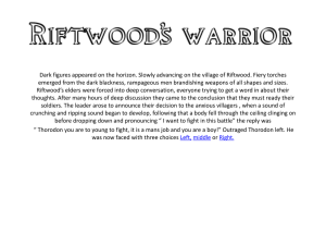 Riftwood's warrior