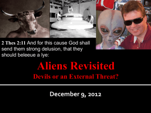 Aliens Revisited - Bible Baptist Church