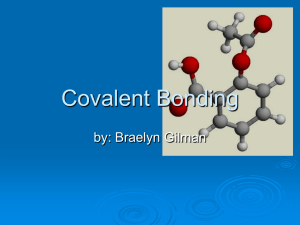 Covalent Bonding - OptionsHighSchool