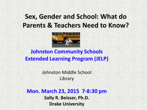 View presentation - Johnston Community School District