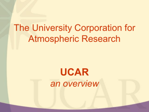 ucar_slides - University Corporation for Atmospheric Research
