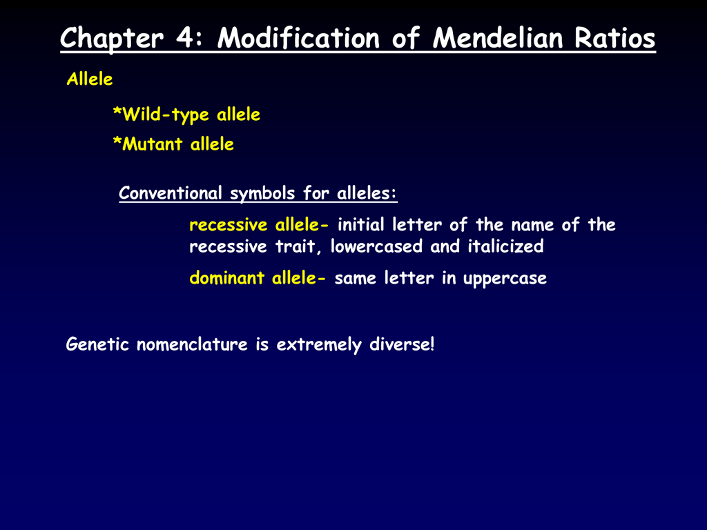 recessive-allele