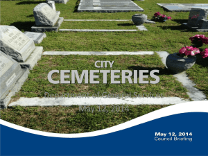 City Owned Cemeteries