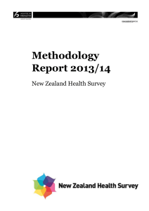 Methodology Report 2013/14: New Zealand