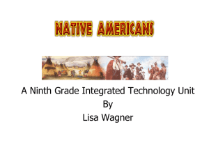 Native Americans - Lisa Wagner's Web Site