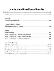 Immigration Surveillance Neg