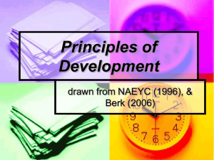 Domains of Development Evaluation