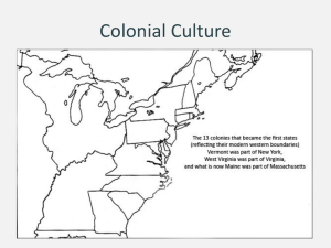 PP notes part 2 - colonial culture