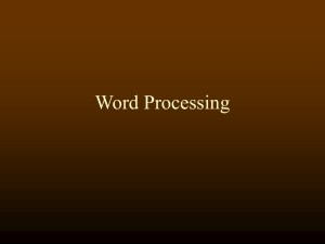 CS 100-21-WordProcessing