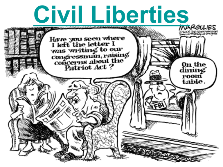 Civil Liberties Definition Ap Gov