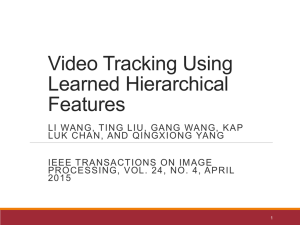 Video-Tracking-Using-Learned-Hierarchical