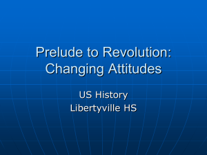 Prelude to Revolution: “Salutary Neglect” and its Effects