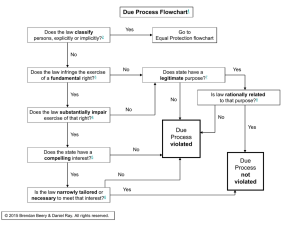 Substantive Due Process Flowchart – PowerPoint