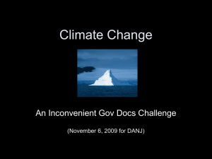 powerpoint on climate change