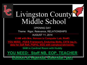 NORTH TODD ELEMENTARY SCHOOL - Livingston County School