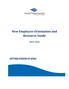 New Employee Orientation and Resource Guide