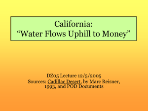 California Water Wars