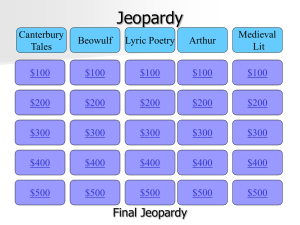 Jeopardy Sem Test Part 1