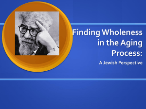 Finding Wholeness in the Aging Process: