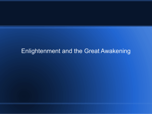 Enlightenment and Awakening