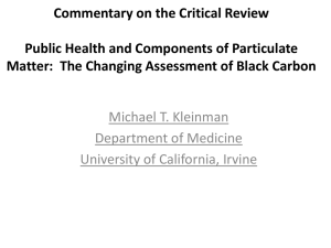 Commentary on the Critical Review Public Health and