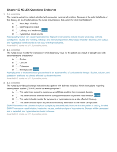 Chap 50 NCLEX