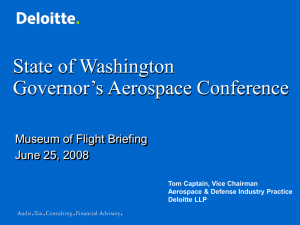 Aerospace Competitiveness Study