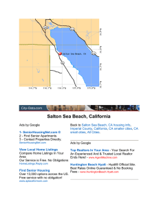 Salton Sea Beach, California - Tramping-around