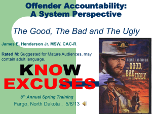 Offender Accountability