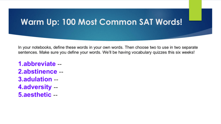 warm-up-100-most-common-sat-words