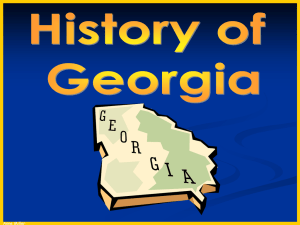 History of Georgia - Primary Grades Class Page