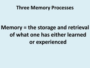 chapter 10 memory notes