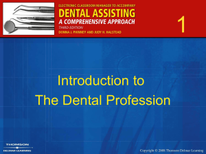 The Dental Profession