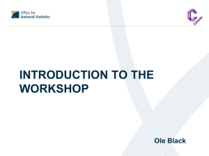 Introduction to workshop (Powerpoint