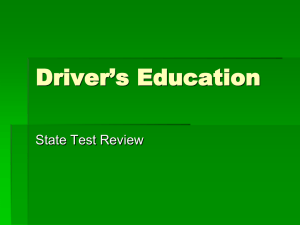 State Exam Review