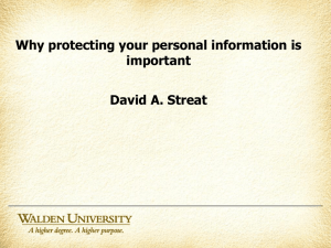 10 Ways to protect yourself from identity theft