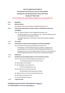 Homelessness and Housing Conference March 2015