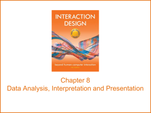 chapter8 - Interaction Design