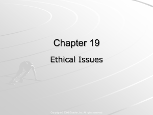 Ethics - TeacherWeb