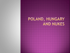 Poland, Hungary and Nukes