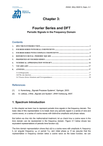 3-C Fourier-Series Notations and Correspondances