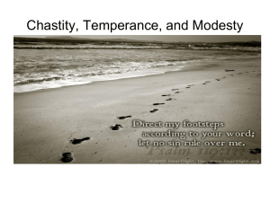 The Virtue of Chastity